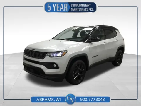 Silver 2024 Jeep Compass Latitude for sale in Abrams, WI