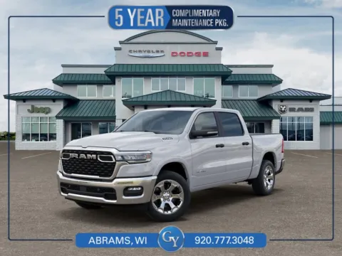 White 2026 Ram 1500 Big Horn/Lone Star for sale in Abrams, WI