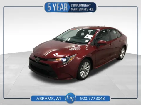 Red 2024 Toyota Corolla LE for sale in Abrams, WI
