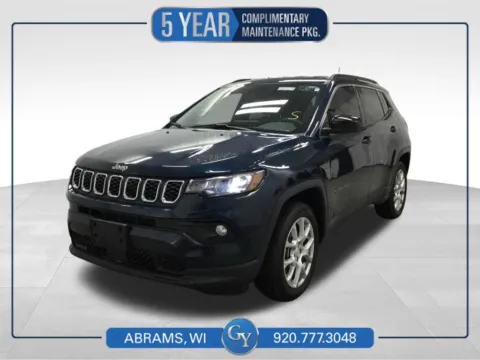 Blue 2024 Jeep Compass Latitude Lux for sale in Abrams, WI
