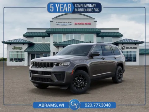Gray 2026 Jeep Grand Cherokee L Laredo for sale in Abrams, WI
