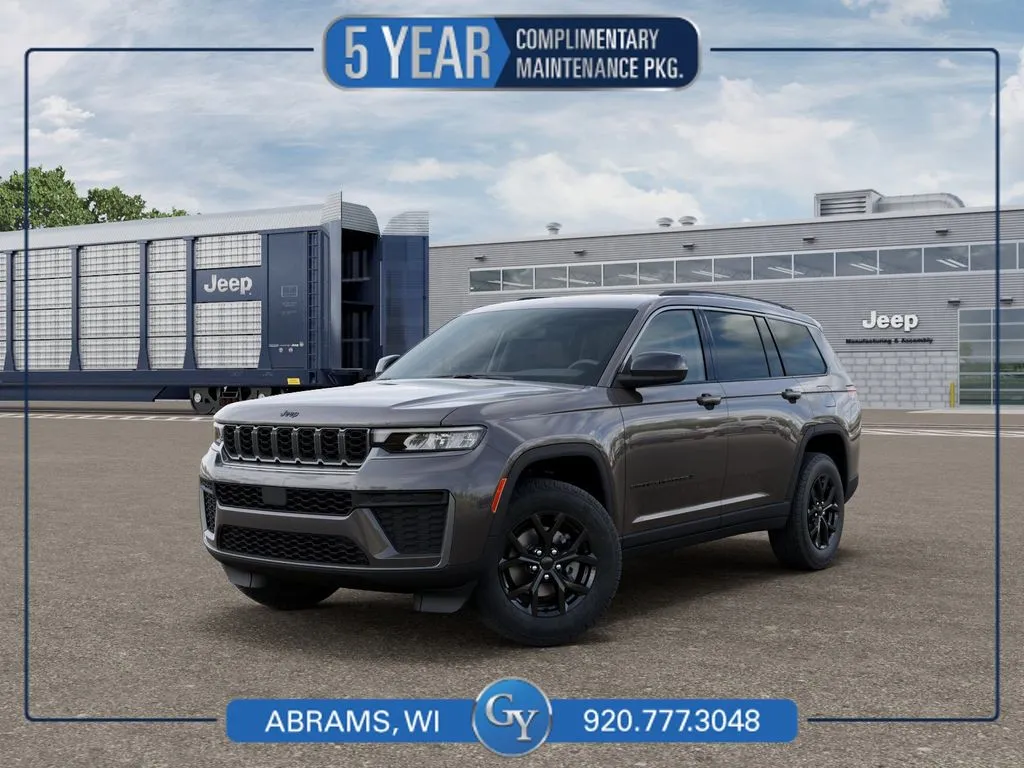Gray 2026 Jeep Grand Cherokee L Laredo for sale in Abrams, WI