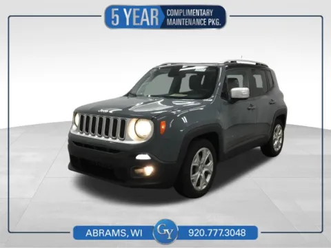 Gray 2018 Jeep Renegade Limited for sale in Abrams, WI