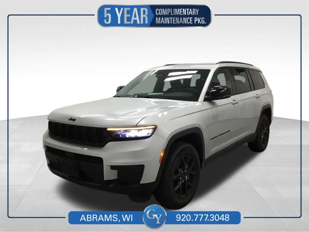 Silver 2024 Jeep Grand Cherokee L Altitude for sale in Abrams, WI