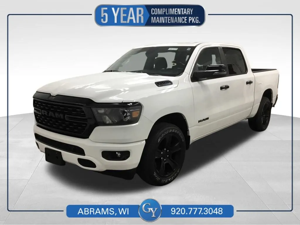 White 2023 Ram 1500 Big Horn/Lone Star for sale in Abrams, WI