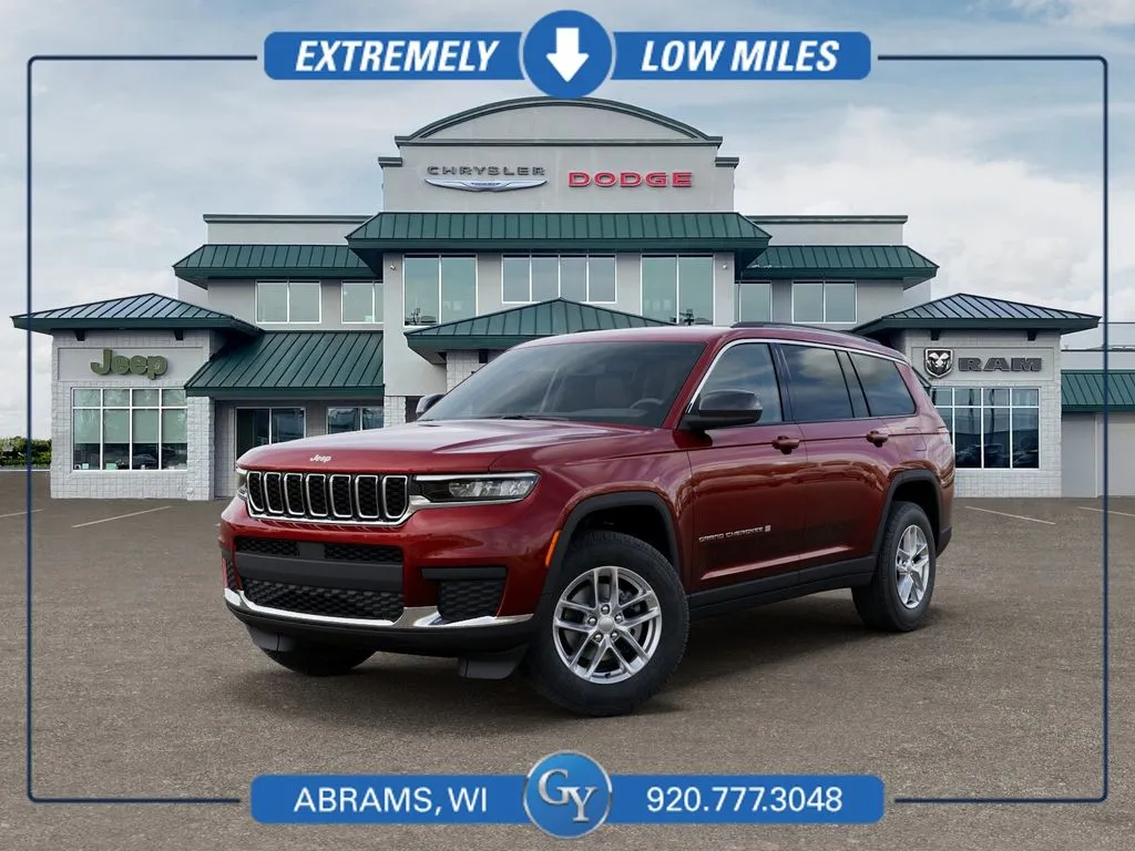 Red 2026 Jeep Grand Cherokee L Laredo for sale in Abrams, WI