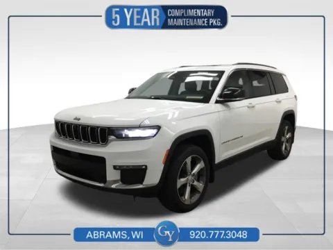 Silver 2021 Jeep Grand Cherokee L Limited for sale in Abrams, WI
