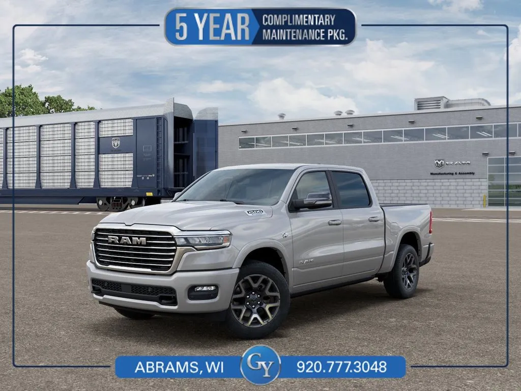 Silver 2026 Ram 1500 Laramie for sale in Abrams, WI