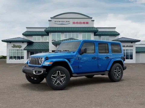 Photos of 2026 Jeep Wrangler Sahara for sale in Abrams, WI at Gregg Young Abrams Chrysler Dodge Jeep Ram