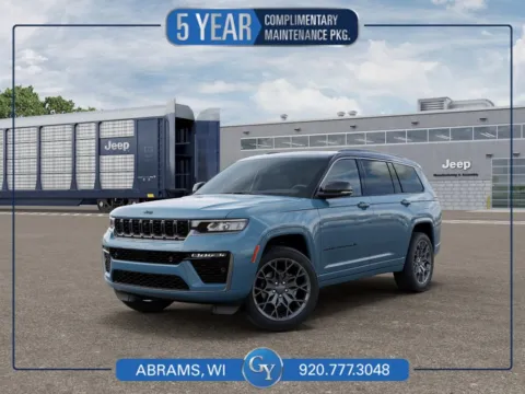 Blue 2026 Jeep Grand Cherokee L Summit for sale in Abrams, WI