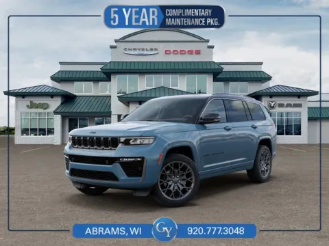 Blue 2026 Jeep Grand Cherokee L Summit for sale in Abrams, WI