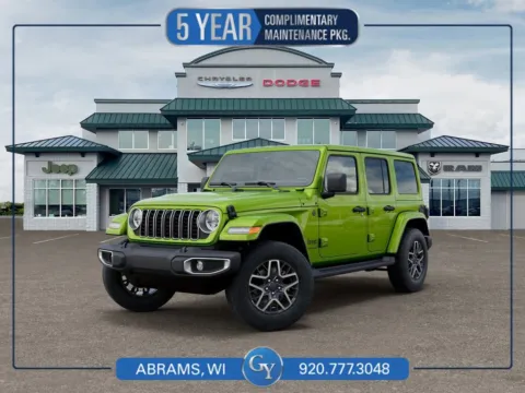 Green 2026 Jeep Wrangler Sahara for sale in Abrams, WI