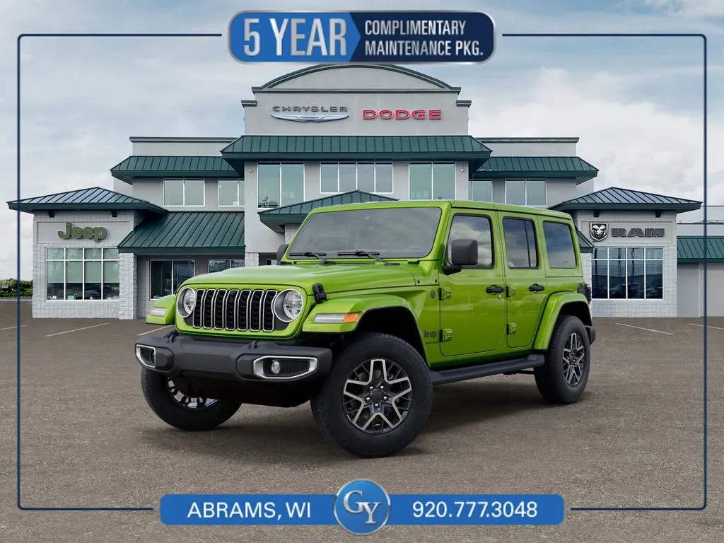 Green 2026 Jeep Wrangler Sahara for sale in Abrams, WI