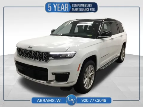 White 2021 Jeep Grand Cherokee L Summit for sale in Abrams, WI