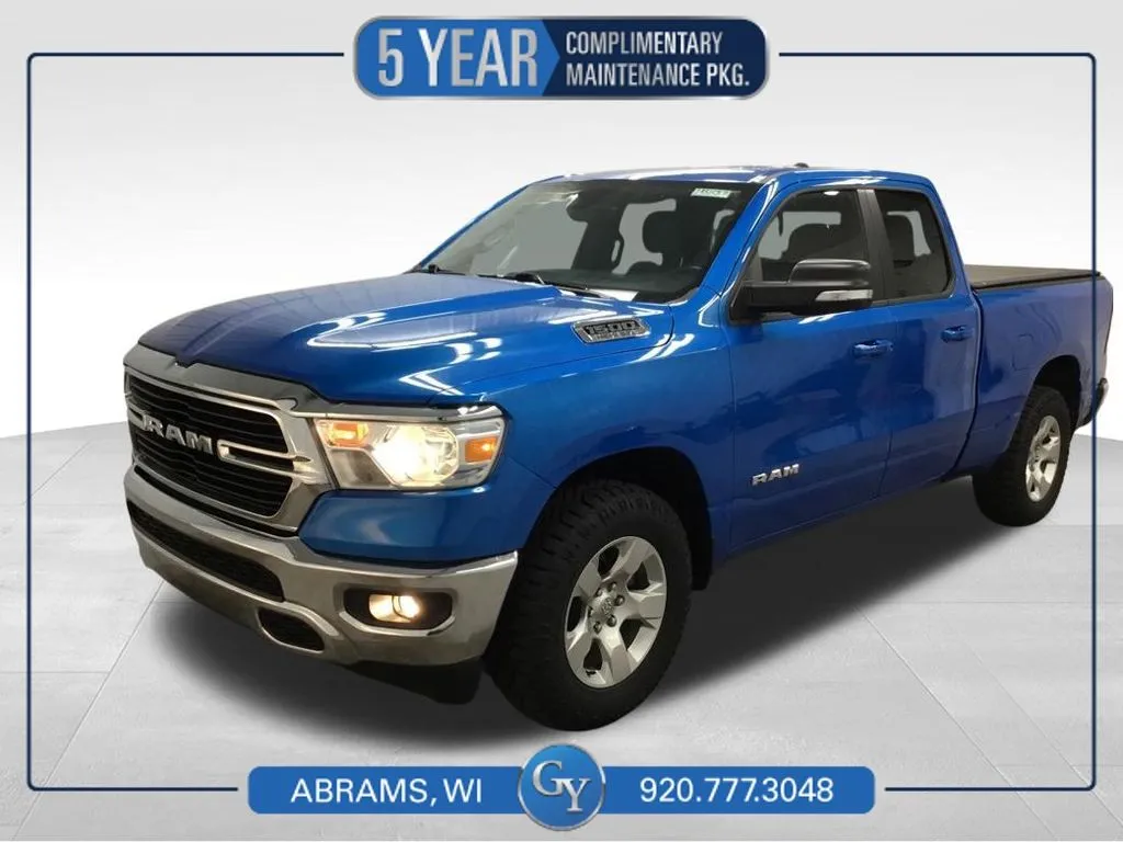 Blue 2021 Ram 1500 Big Horn/Lone Star for sale in Abrams, WI