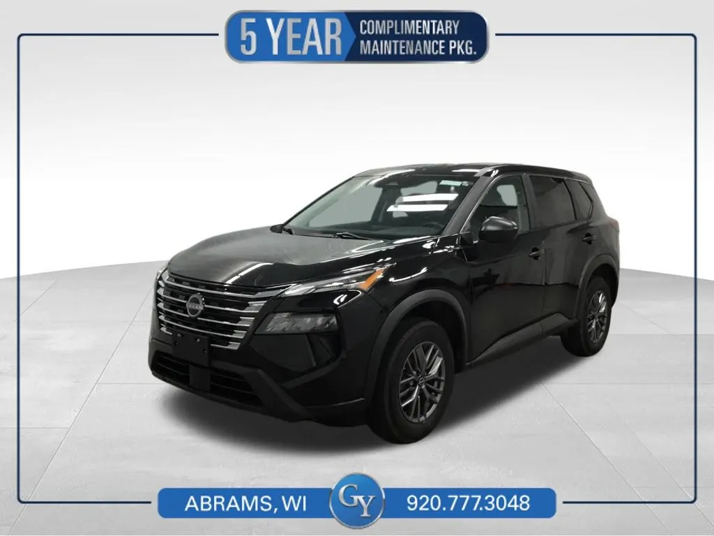 Black 2024 Nissan Rogue S for sale in Abrams, WI