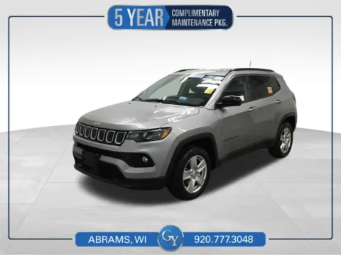 Silver 2022 Jeep Compass Latitude for sale in Abrams, WI