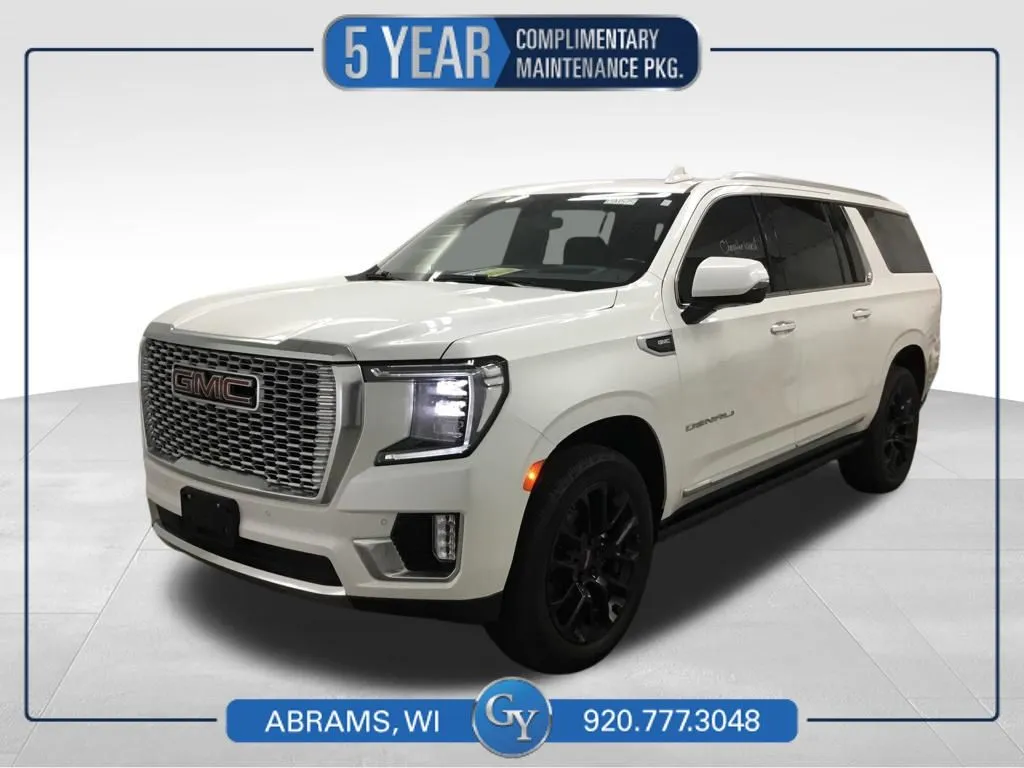 White 2022 GMC Yukon XL Denali for sale in Abrams, WI
