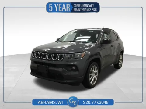 Gray 2024 Jeep Compass Latitude Lux for sale in Abrams, WI