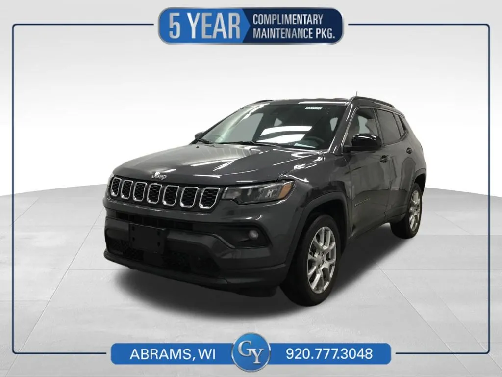 Gray 2024 Jeep Compass Latitude Lux for sale in Abrams, WI