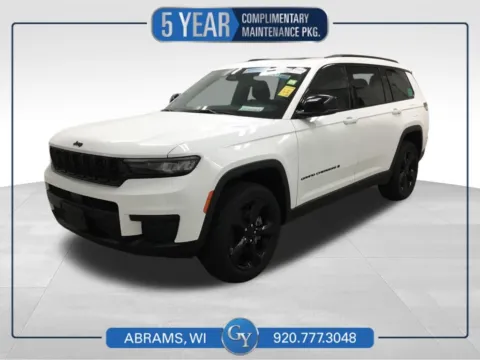 White 2023 Jeep Grand Cherokee L Altitude for sale in Abrams, WI