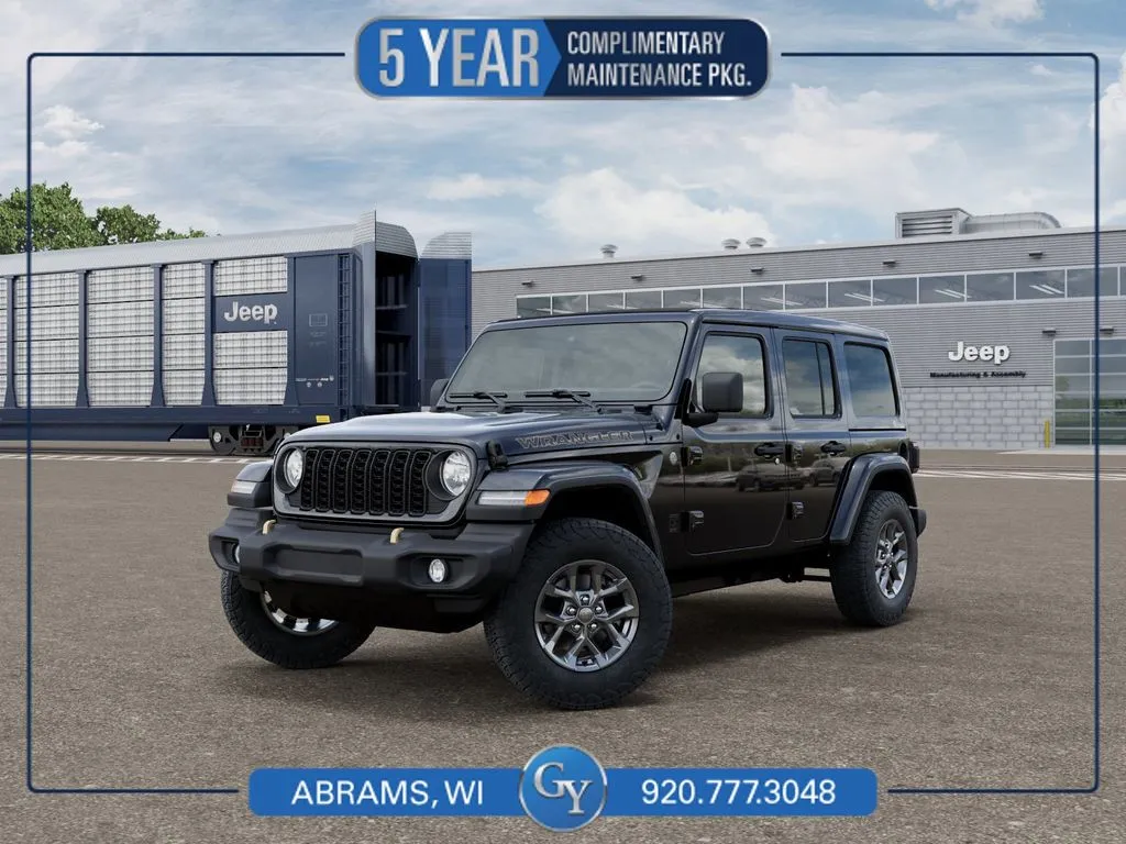Black 2026 Jeep Wrangler for sale in Abrams, WI