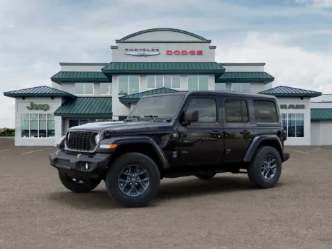 Photos of 2026 Jeep Wrangler 85th Anniversary Edition for sale in Abrams, WI at Gregg Young Abrams Chrysler Dodge Jeep Ram