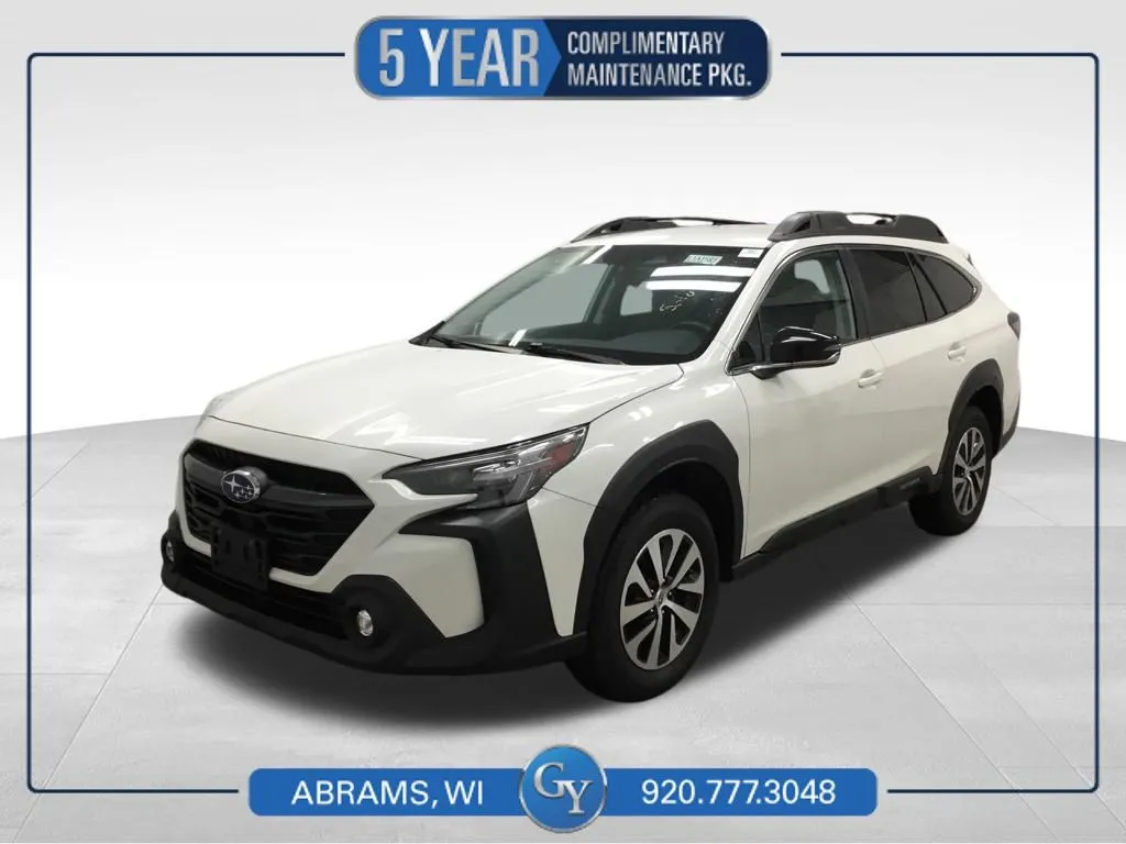 White 2023 Subaru Outback Premium for sale in Abrams, WI