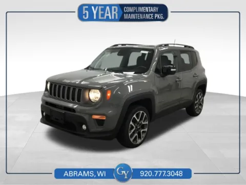 Gray 2022 Jeep Renegade Limited for sale in Abrams, WI