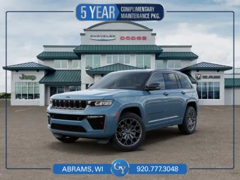Blue 2026 Jeep Grand Cherokee Summit for sale in Abrams, WI