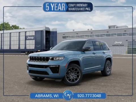 Blue 2026 Jeep Grand Cherokee Summit for sale in Abrams, WI