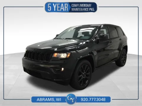 Black 2018 Jeep Grand Cherokee Altitude for sale in Abrams, WI