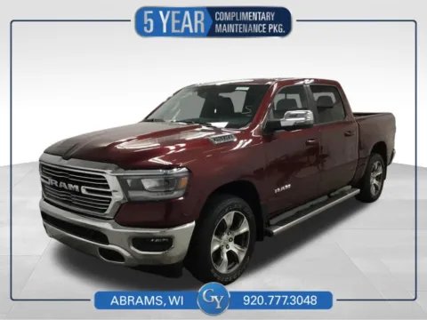 Red 2023 Ram 1500 Laramie for sale in Abrams, WI