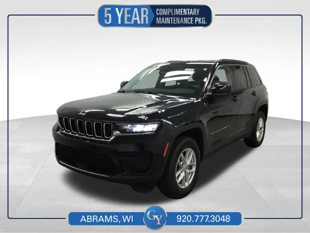 Black 2023 Jeep Grand Cherokee Laredo for sale in Abrams, WI