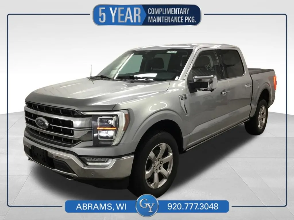 Silver 2022 Ford F-150 Lariat for sale in Abrams, WI