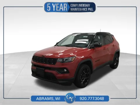 Red 2023 Jeep Compass Altitude for sale in Abrams, WI