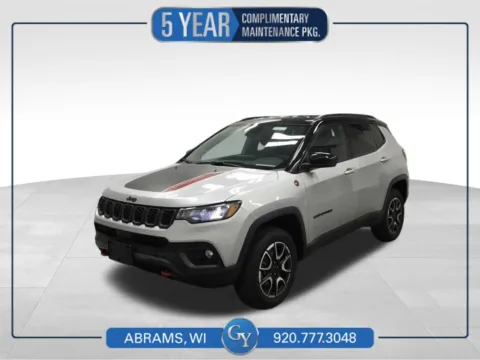 Silver 2025 Jeep Compass Trailhawk for sale in Abrams, WI