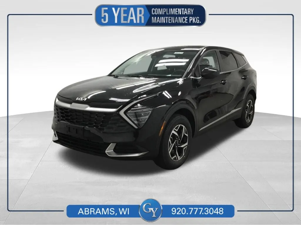 Black 2024 Kia Sportage LX for sale in Abrams, WI