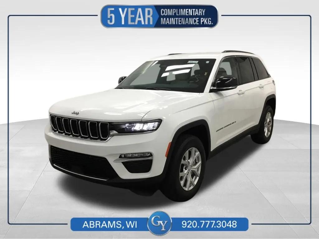 White 2023 Jeep Grand Cherokee Limited for sale in Abrams, WI