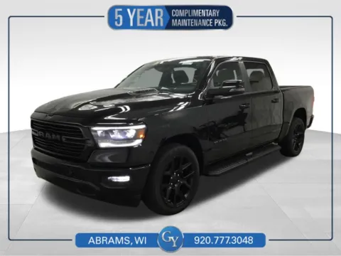 Black 2023 Ram 1500 Laramie for sale in Abrams, WI