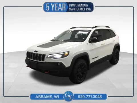 White 2023 Jeep Cherokee Trailhawk for sale in Abrams, WI