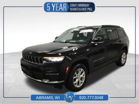 Black 2021 Jeep Grand Cherokee L Limited for sale in Abrams, WI
