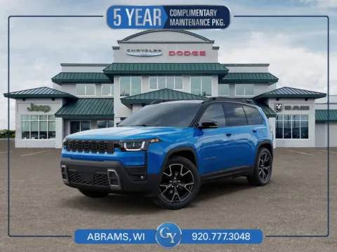 Blue 2026 Jeep Cherokee Overland for sale in Abrams, WI