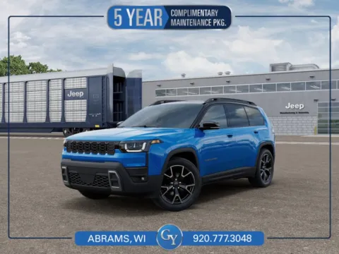 Blue 2026 Jeep Cherokee Overland for sale in Abrams, WI