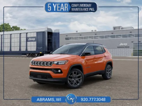Orange 2026 Jeep Compass Limited for sale in Abrams, WI