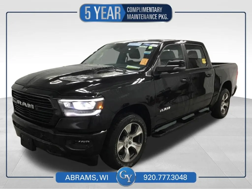 Black 2023 Ram 1500 Laramie for sale in Abrams, WI