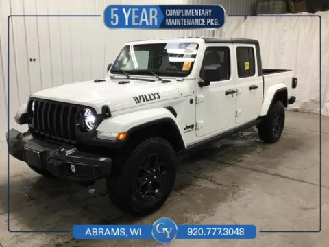 White 2022 Jeep Gladiator Willys for sale in Abrams, WI