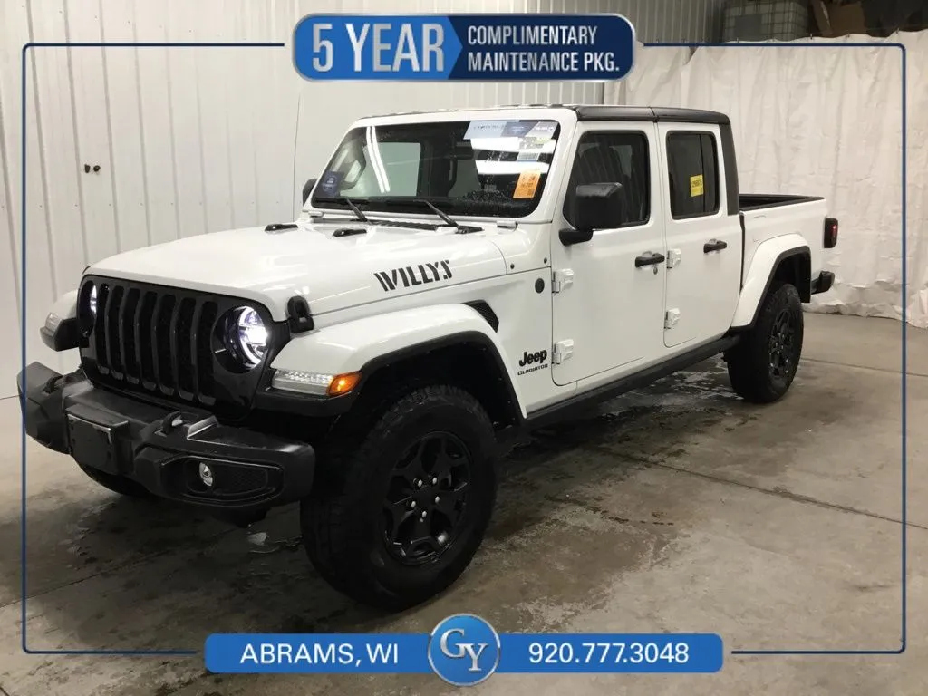 White 2022 Jeep Gladiator Willys for sale in Abrams, WI
