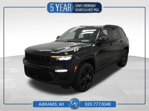 Black 2024 Jeep Grand Cherokee Limited for sale in Abrams, WI
