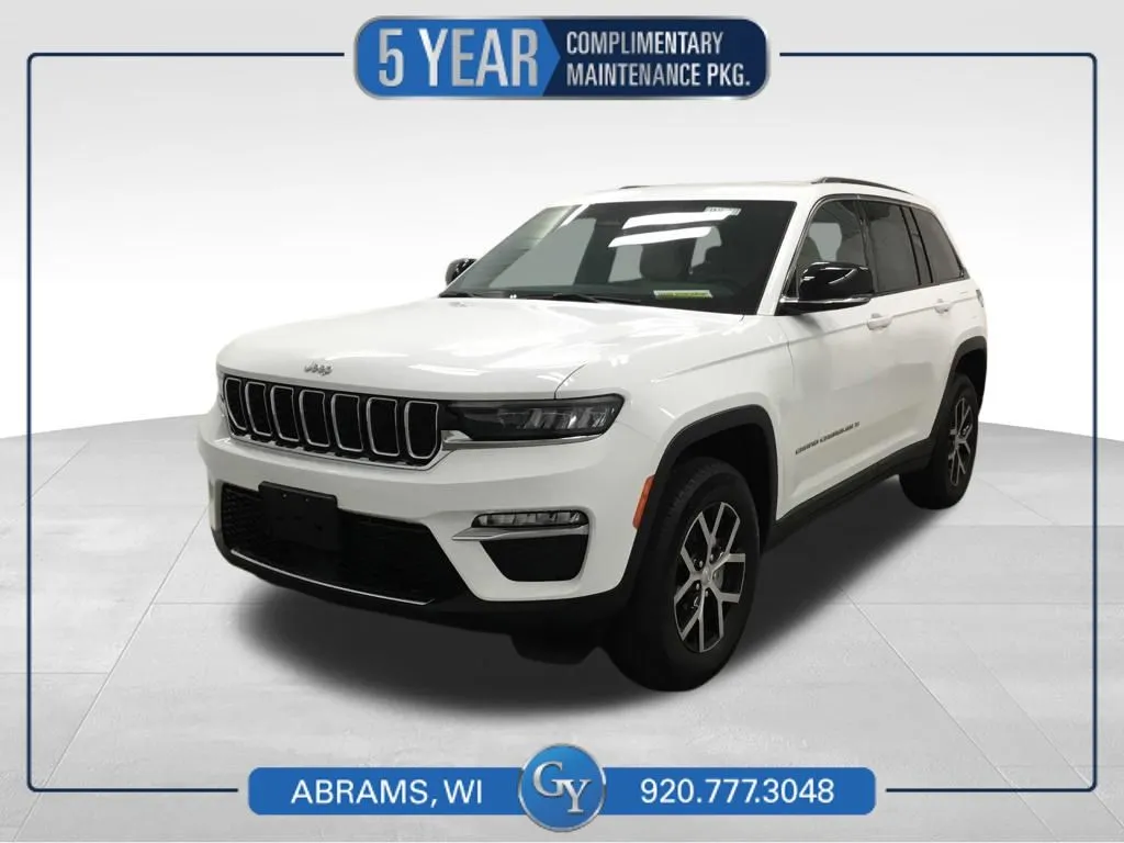 White 2024 Jeep Grand Cherokee Limited for sale in Abrams, WI